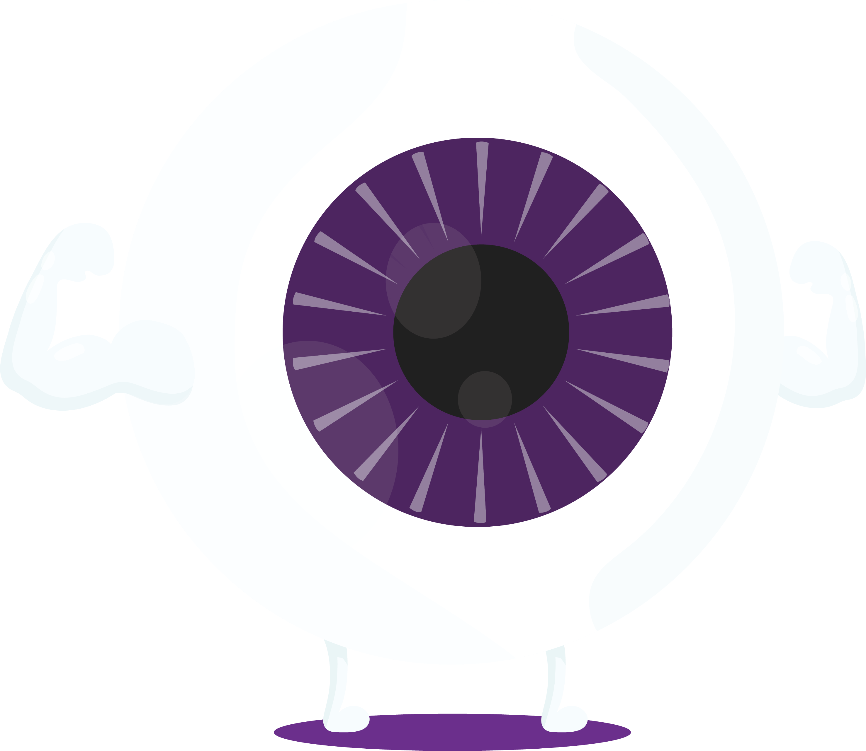 Total Optical - Eye icon purple